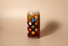 Load image into Gallery viewer, 20 oz Primary Flower Glass
